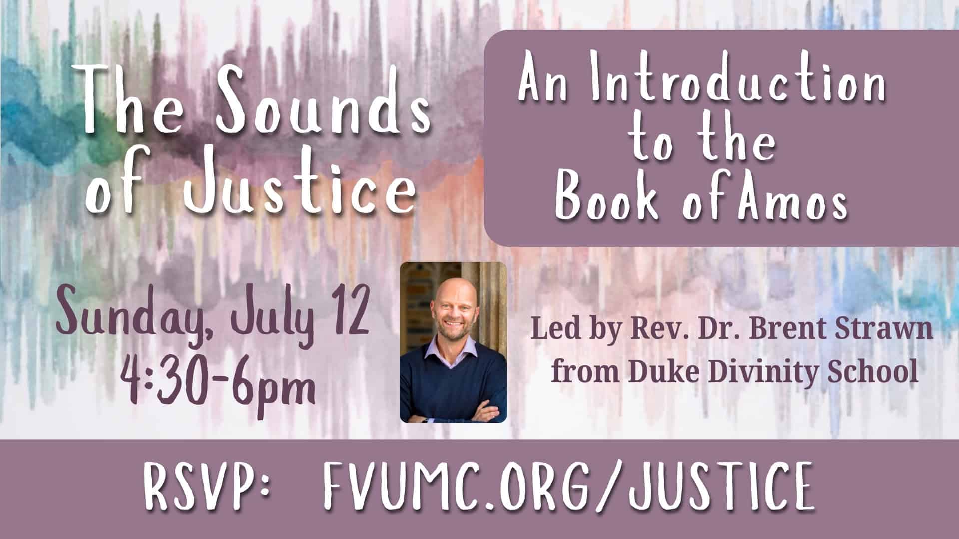 Book of Amos Introductory Talk - July 12