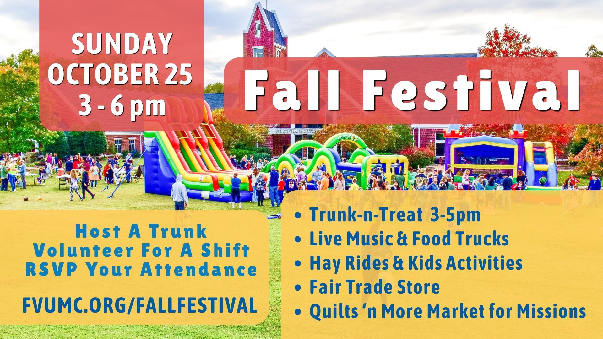 Fall Festival Is October 25